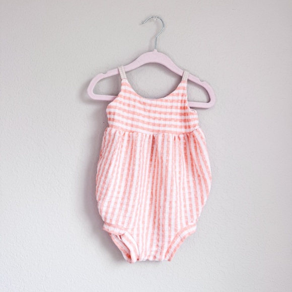Arrows + Rubies Other - Arrows + Rubies | Peaches & Cream Shortie Stella Romper